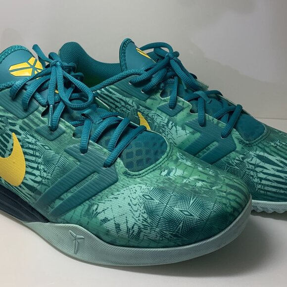 Nike KB Mentality “Easter” Size 13 Kobe Artisan Teal/Yellow/Grn Men\'s 704942-300 main image 2